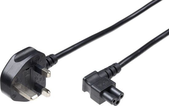 Microconnect Voedingskabel PE090818A Zwart 1,8 m
