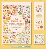 La famille s'organise: Calendrier de septembre 2026 à décembre 2027. Avec un stylo