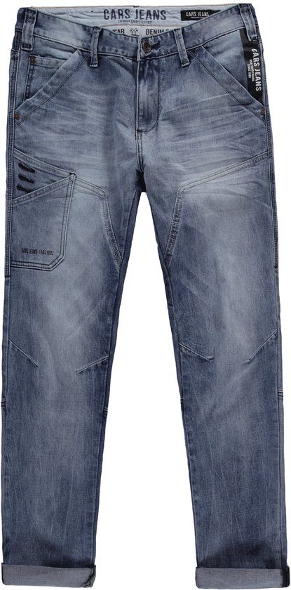 Cars Jeans Jeans Chester Regular Heren Stone Bleached