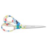 Fiskars X Moomin Universele schaar met Mumin-design, Rechtshandig | Lengte: 21 cm, Messen van roestvrij Staal, Snork, 1071495