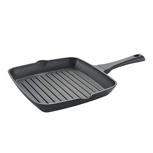 Metaltex XPERT Grillpan - 28 x 28 cm - Gegoten Aluminium - Antiaanbaklaag - Inductie