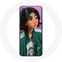 Oppo Hoesje A53 Inktvis spel Kang Sae Byeok kunst Maniacase