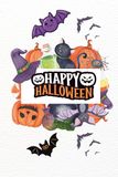 Happy Halloween ( kids coloring book )