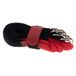 10 x klittenband-kabelbinders, 200 x 20 cm, zwart-rood
