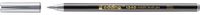 edding Brushpen edding 1340 metallic zilver | 10 stuks
