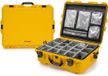 Nanuk 945 Case w/lid org./divider - Yellow - Pro Photo Kit case