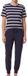 Ammann Dames pyjama Mix & Match Korte mouw Gestreept Vrouwen S 100% Katoen night sky