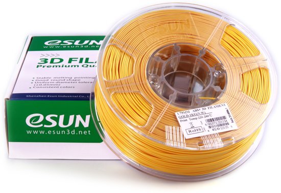 ESUN ABS+ Gold - 1.75mm - 3D printer filament