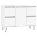 VidaXL Armoire de salle de bain 80x33x60 cm Bois Blanc