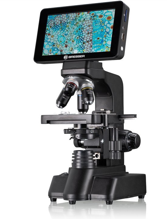 Bresser Microscoop - Researcher LCD - Digitaal met Monitor met Touchscreen - Tot  60x Vergroting