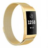 Merkloos / Sans marque Fitbit Milanese band - goud - Small