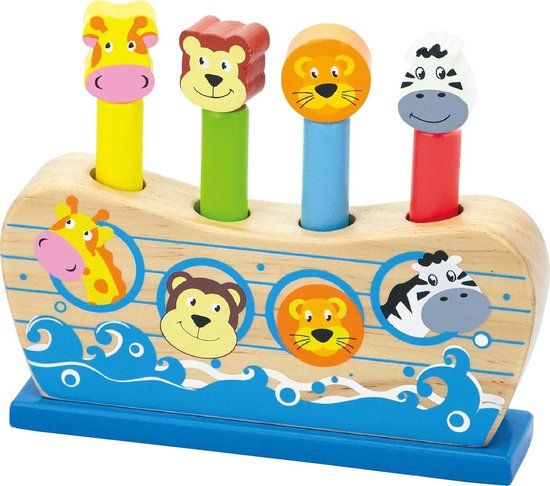 Viga Toys - Pop Up Ark van Noah - Hout - 2+ jaar