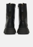 Comma Chelsea boots dames zwart leer 38