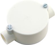 Attema Lasdoos trekdoos 3/4 Wit PVC Rond