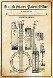 Schatzmix Banjo Bradbury retro wandbord, metalen bord in vintage-stijl, personaliseerbaar, 20 x 30 cm