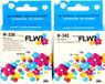 FLWR - Cartridges / HP 336/342 Multipack / Zwart en Kleur / Huismerk