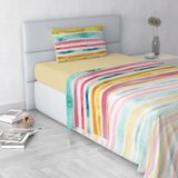 Italian Bed Linen Fashion Fez beddengoed gemaakt in Italië, microvezel, eenpersoonsbed