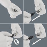 Wera Outil de retrait - 1/4", 3/8", 1/2