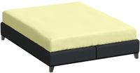 Bella Donna Jersey Hoeslaken Limoen 80x200 cm