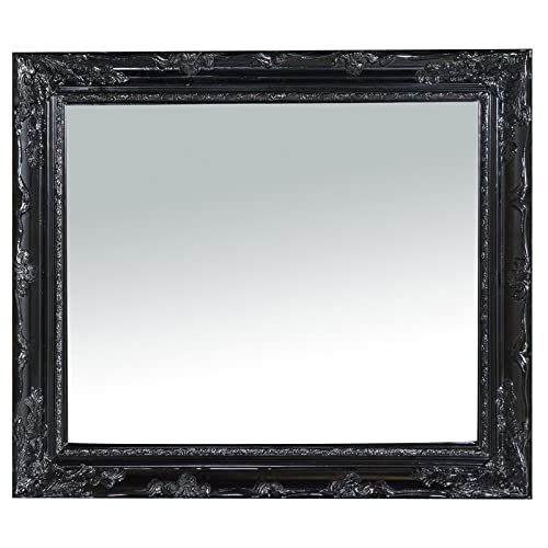 Biscottini Vintage Spiegel - 75 x 65 cm - Wandspiegel voor Badkamer en Slaapkamer