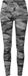 Urban Classics Camo Stripe Dames Legging - donkercamouflage/zwart - 4XL