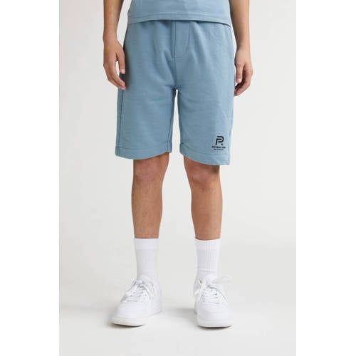 Petrol Industries regular sweatshort lichtblauw