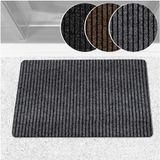 ANRO Mischa Paillasson Gris 90x60 cm