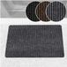 ANRO Mischa Paillasson Gris 90x60 cm