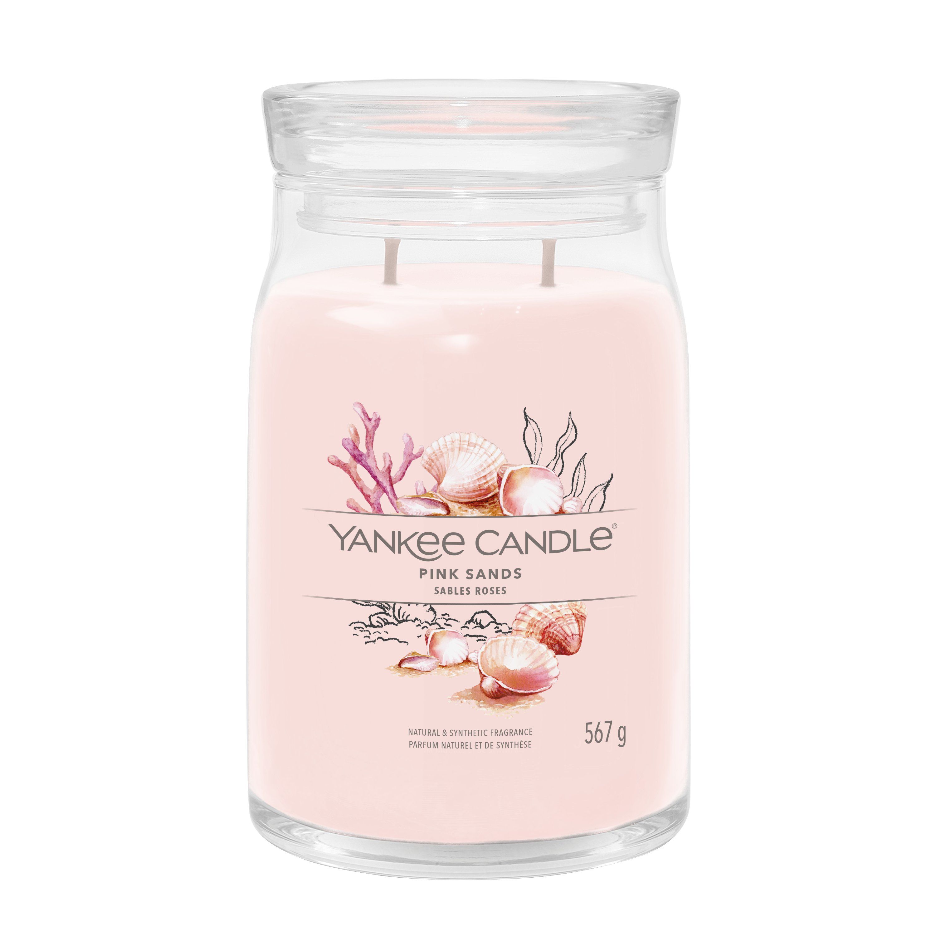 Yankee Candle Pink Sands Signature Geurkaars - Roze - 90 uur