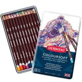 Derwent 0701026 Coloursoft kleurpotlood, 12 stuks