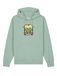 Watapparel Sweatshirt ' Hippies Bus ' mintgroen / gemengde kleuren