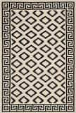 Safavieh Vloerkleed Wilton Dhurrie Wol Handgemaakt Ivoorkleurig 122 x 183 cm