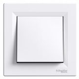 Schneider Electric Asfora Interrupteur va-et-vient Blanc Encastré 10A 250V