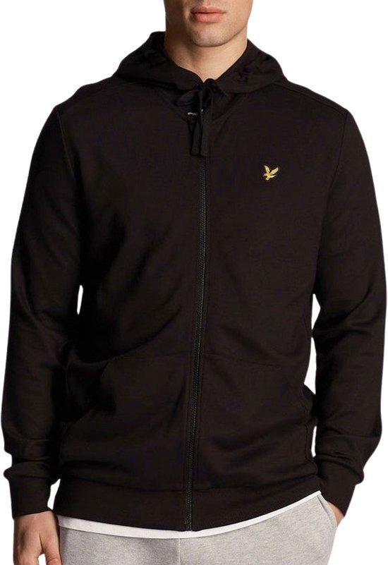 Lyle & Scott Sports Full Zip Fly Fleece Hoodie Sweatvest Heren