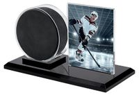 Merkloos Transparante Vitrine Voor IJshockeypuck en Verzamelsportitems