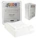 Thermee Micro Flannel Kingsize All Seasons lichtgewicht lakdeken, machinewasbaar en droog, geen pilling, 108 x 90 W, sneeuw