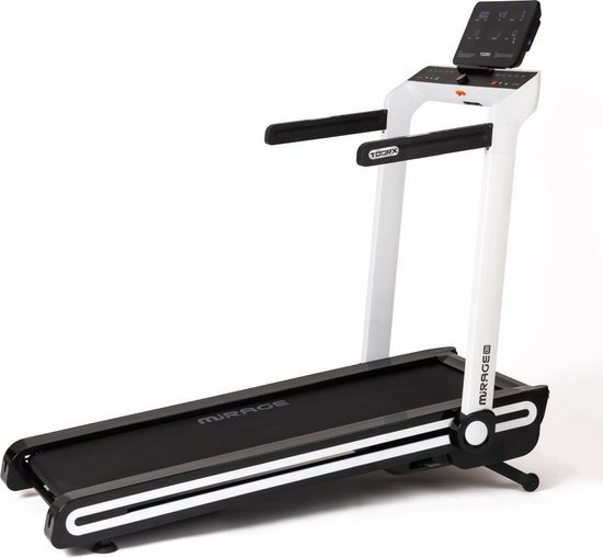 Toorx Fitness Mirage C60 Loopband - Inklapbaar - Energiezuinig - Hartslagmeting - 18 Trainingsprogramma's - met Zwift - Wit