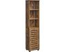 Vasagle meuble de salle de bain vintage marron – meuble colonne – 30 x 167 cm – marron vintage