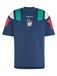 ADIDAS PERFORMANCE T-shirt fonctionnel 'FIGC EQT' bleu marine / vert clair / blanc