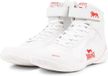 Lonsdale Rufford boksschoenen voor heren, wit/rood, maat 42
