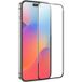 HOCO Film de protection d'écran G16 pour Apple iPhone 15 Pro Max, Verre trempé, Colle complète, 5D, Noir