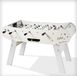 René Pierre Table de football Colour-Line Blanc – Barres télescopiques