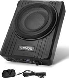 Vevor Auto-Subwoofer Onder de Stoel 300 W Slank Actief Subwoofersysteem 254mm