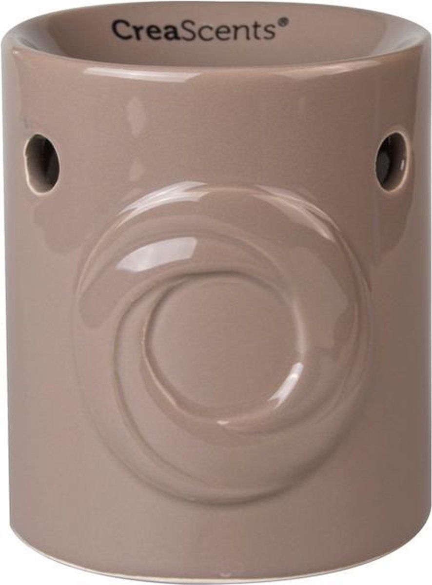 Creascents Waxbrander Steen Taupe 10 x 8,5 cm
