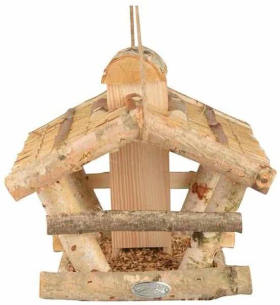 Esschert Design Vogelvoederhuisje - Bruin - 27.5 cm x 24.5 cm x 30 cm