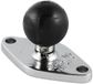 RAM Mount Chrome diamond base B-Kogel