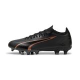 PUMA ULTRA MATCH FG/AG Unisex Sportschoenen - PUMA Black-Copper Rose - Maat 42.5