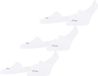FALKE Step High Cut 3-Pack Heren Footies Wit - Maat 43-46