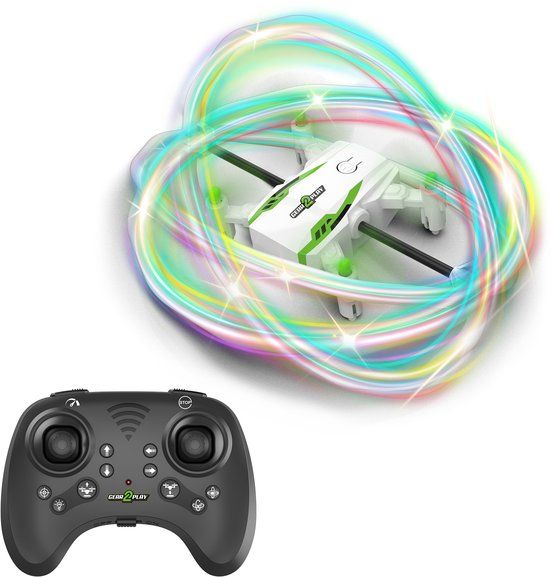 Gear2Play Sky Fidget Drone - 360° draaiende LED-ring vol kleuren