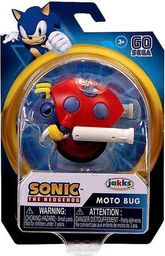 Jakks Pacific Sonic Mini Figure - Moto Bug - 5 cm - Multicolor